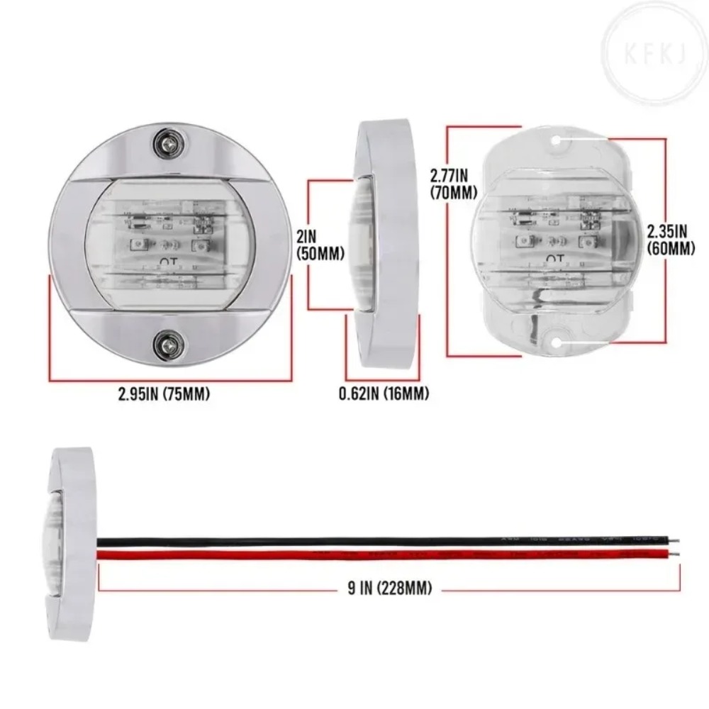 Fishing Boat Navigation Light - Voor Jacht Vissersschip 12 V/24 V