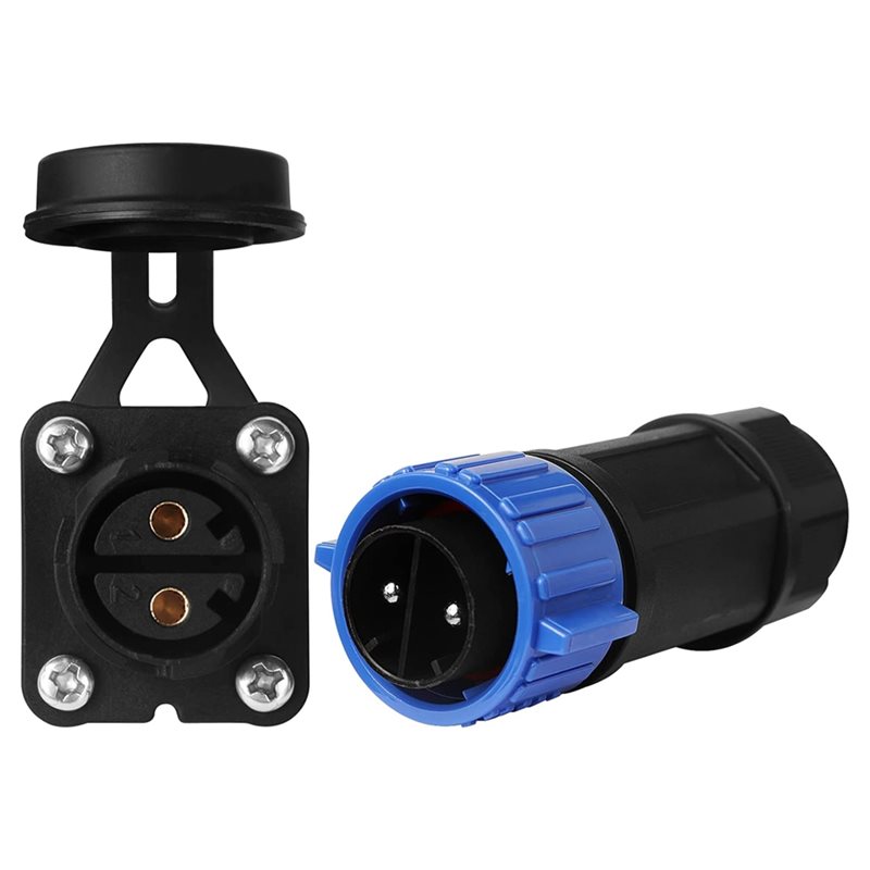 Fishing Boat Trolling Motor - NIEUW-Vismolen Compatibele trollingmotor-stekkerset, 12V/24V 36V/48V waterdichte