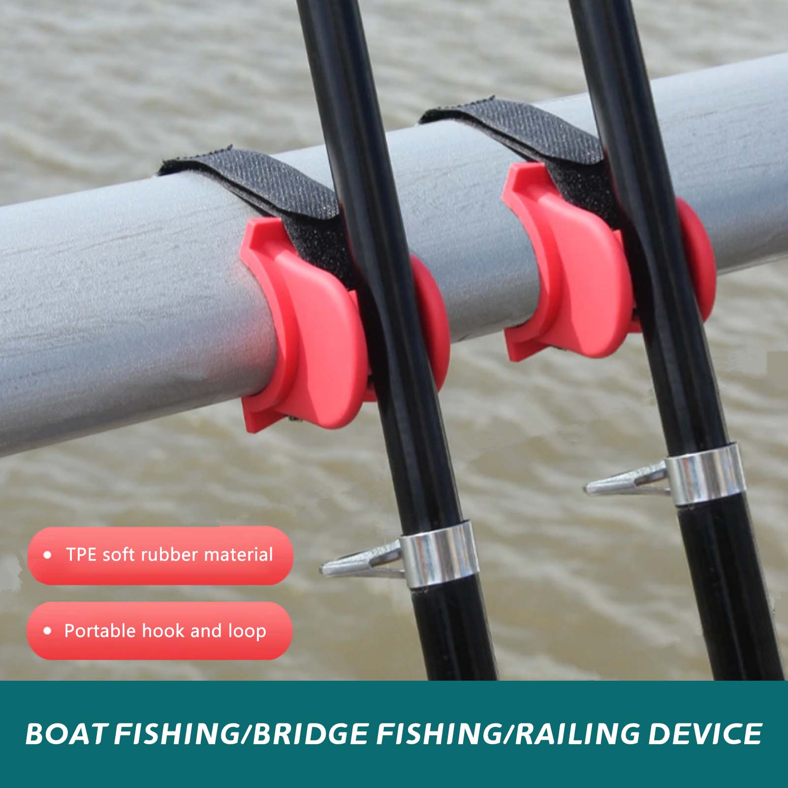 Fishing Boat Trailer - U-vormige hengelhouder voor boten met stevige