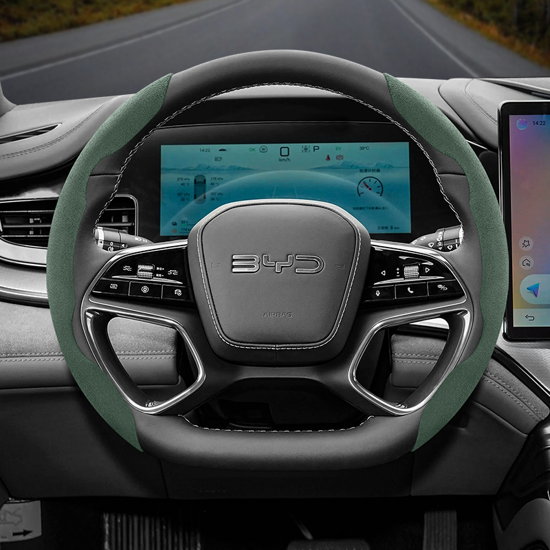 Fishing Boat Steering Wheel - Geschikt voor Byd Antislipgesp Gesegmenteerde suède