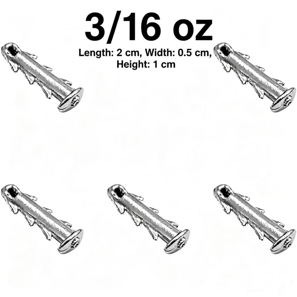 Fishing Boat Anchor - 5 stuks Zee-egel Aasgewichten met Anti-Slip