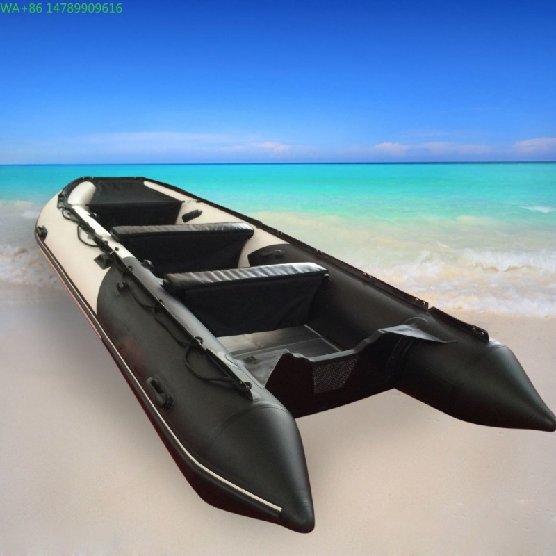 Fishing Boat Seat - Versterkte PVC 4,7 m 9-persoons reddingskano