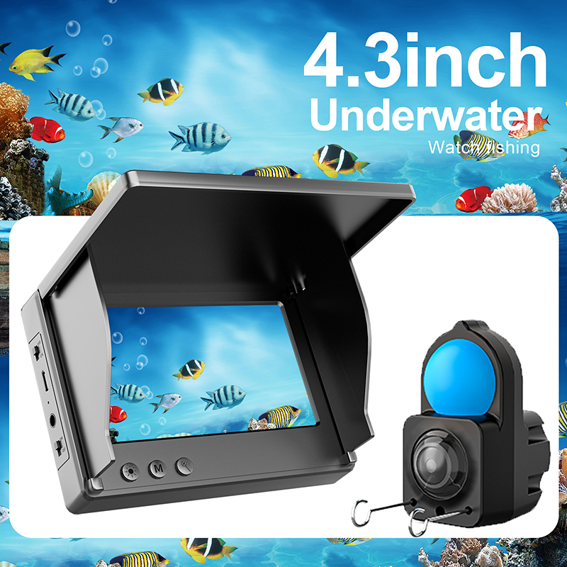 Fishing Boat Depth Finder - IP68 Waterdichte Onderwater Viscamera Met Monitor