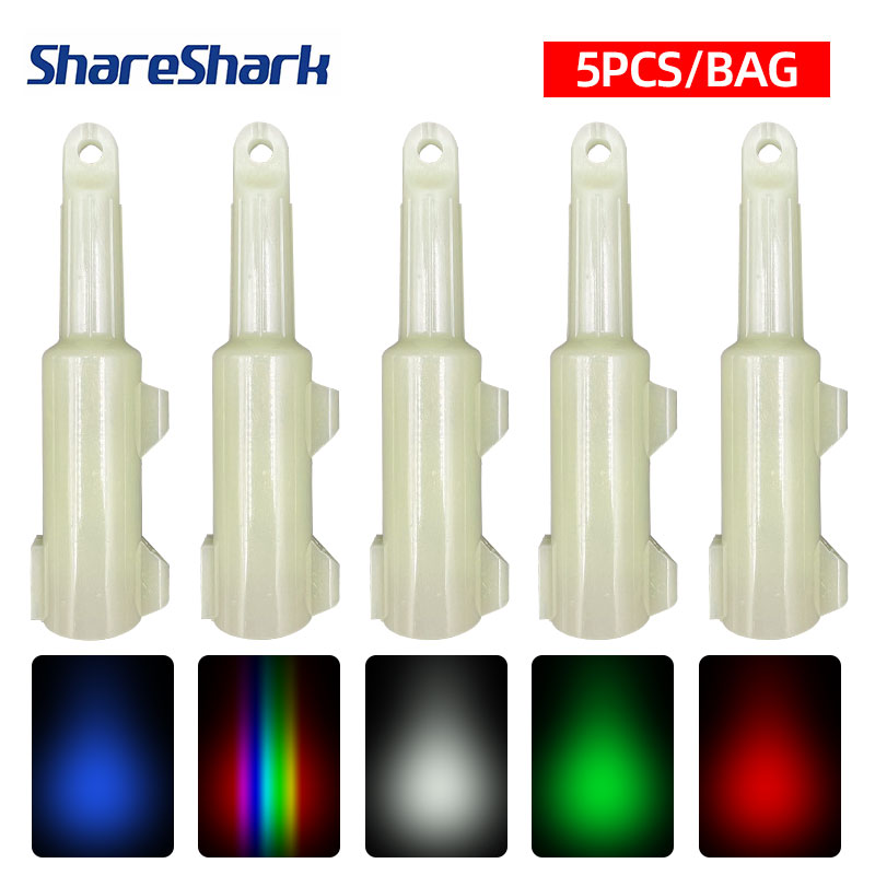 Fishing Boat Navigation Light - ShareShark 5 stks Vissen Flitslamp Onderwater
