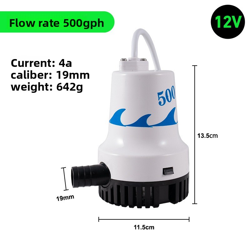 12V 24V scheepsligpomp, DC dom - Fishing Boat Bilge Pump recensie en prijs
