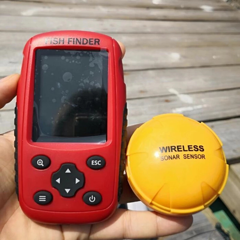 Draadloze viszoeker met sonar  - Fishing Boat Depth Finder recensie en prijs