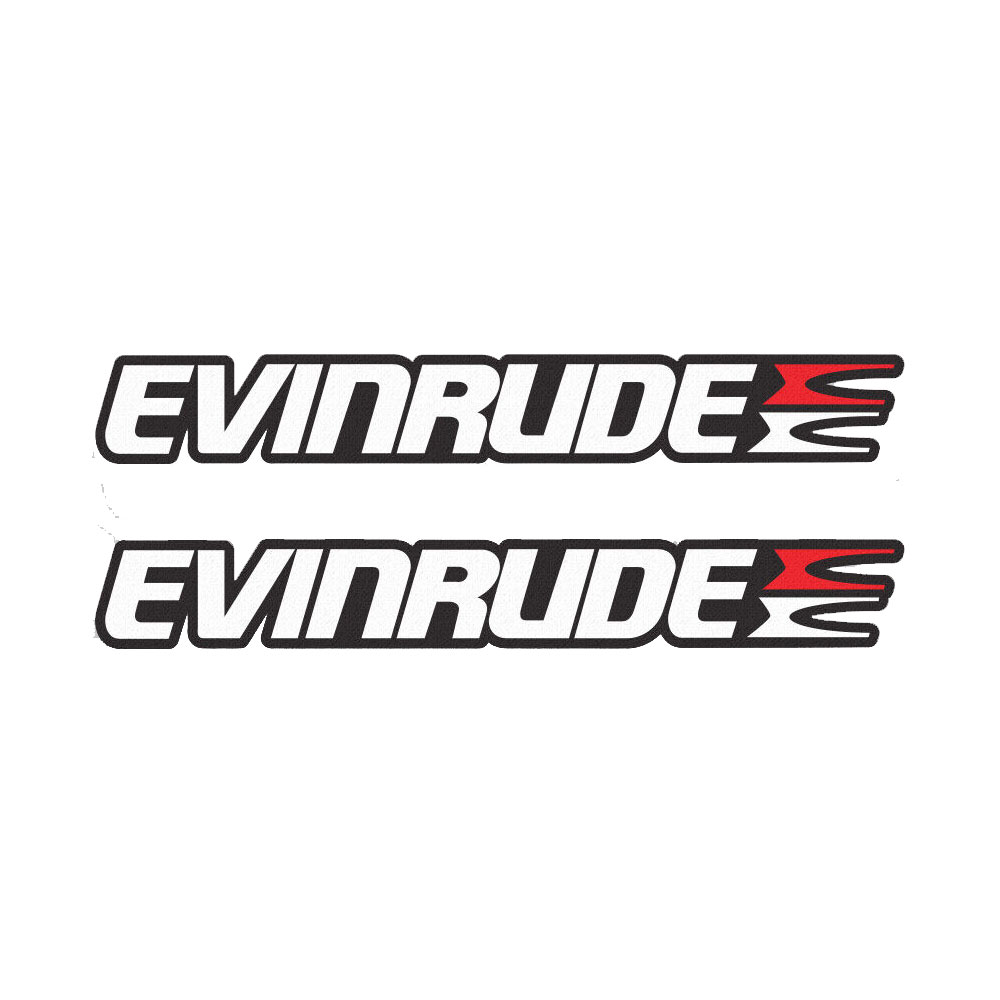 2 stuks voor Evinrude sticker  - Fishing Boat Outboard Motor recensie en prijs