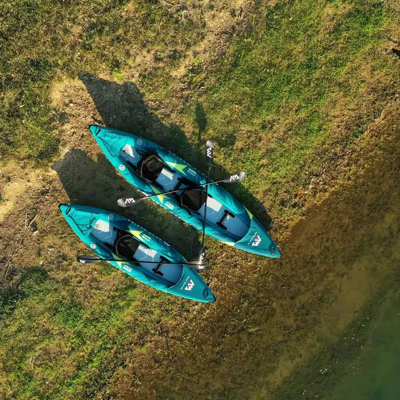 Opblaasbare kano-kayakboot voo - Fishing Boat Paddle recensie en prijs