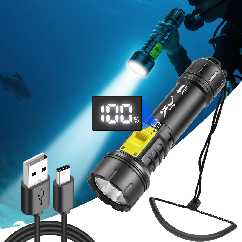 Nieuwe XHP70 Duikzaklamp IPX8  - Fishing Boat Cover recensie en prijs