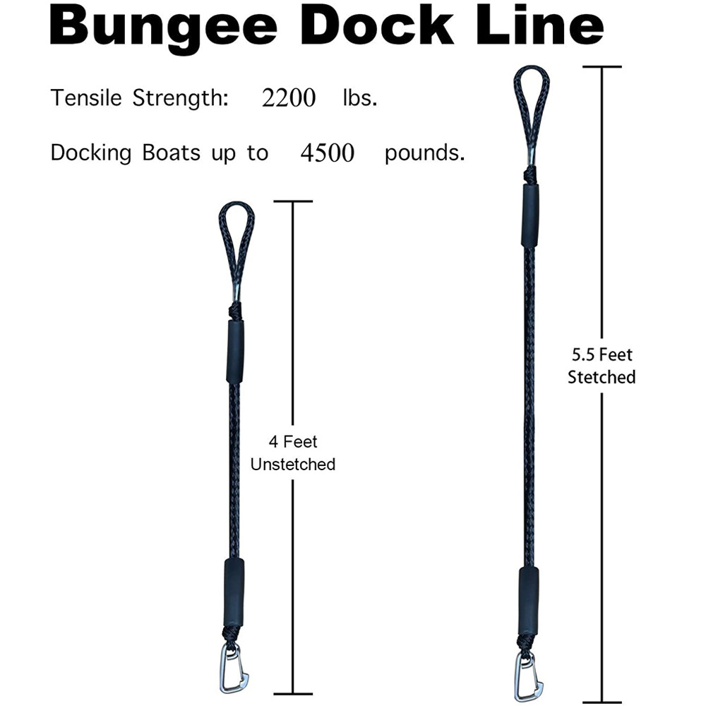 Boot Bungee Dock Line M8 Haak  - Fishing Boat Anchor recensie en prijs