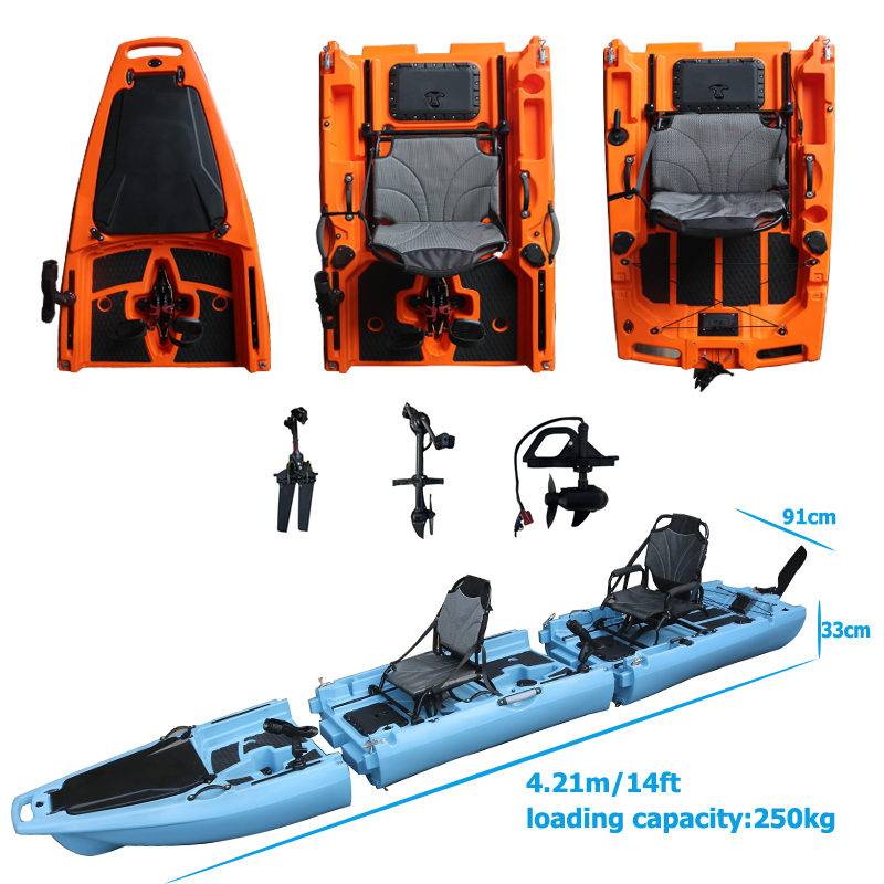 14FT 2-persoons demontabele pe - Fishing Boat Seat recensie en prijs