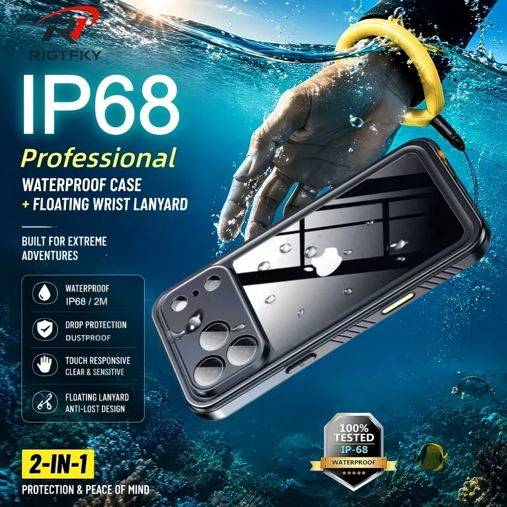 IP68 Waterdichte hoes voor iPh - Fishing Boat Cover recensie en prijs