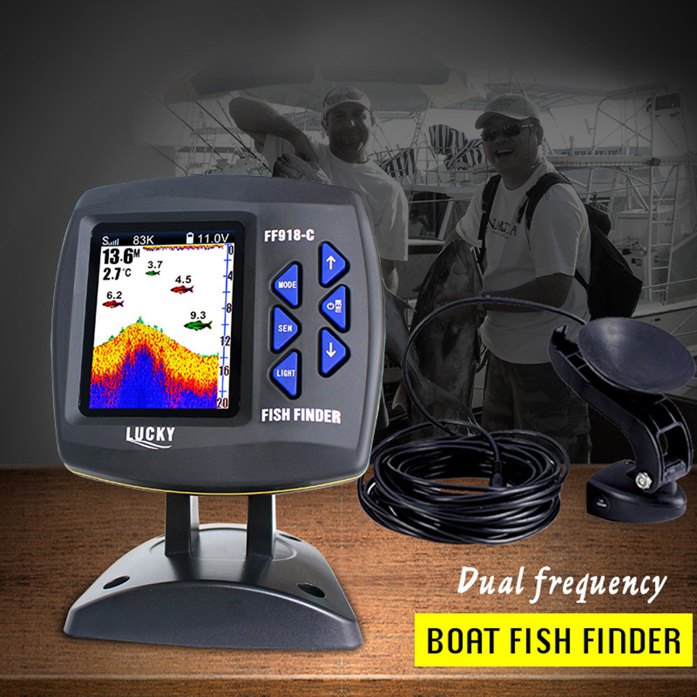 FF918-C100DS Kleurenscherm Bed - Fishing Boat Depth Finder recensie en prijs