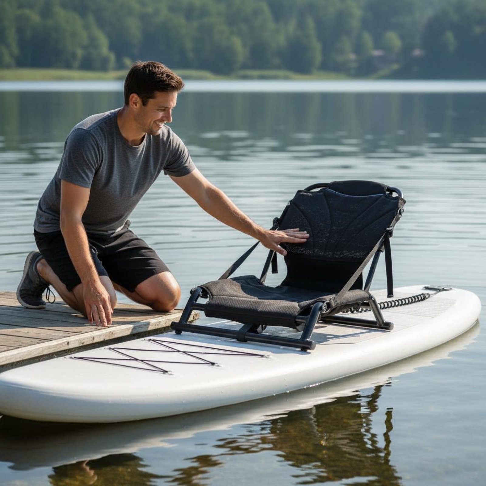 Kajakrugleuningstoel Ademend g - Fishing Boat Seat recensie en prijs