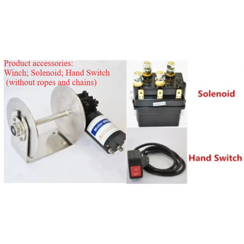 Elektrische ankerlier, 600W 12 - Fishing Boat Anchor Winch recensie en prijs