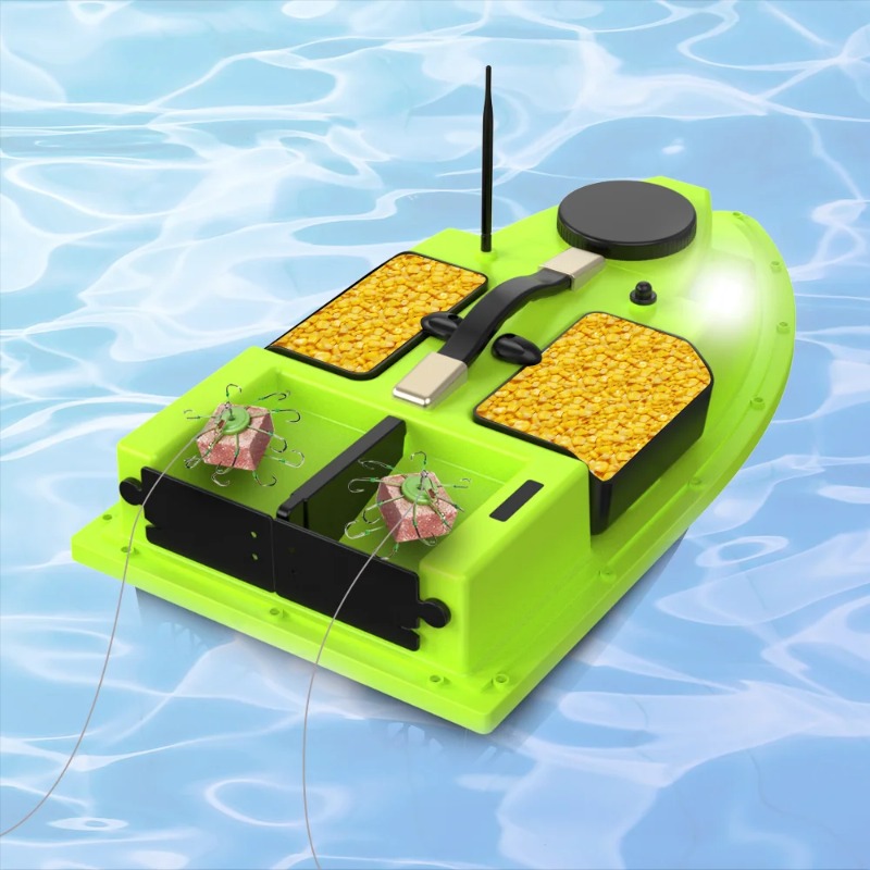 D19 GPS RC Aasboot 600M 4 Bakj - Fishing Boat Gps recensie en prijs